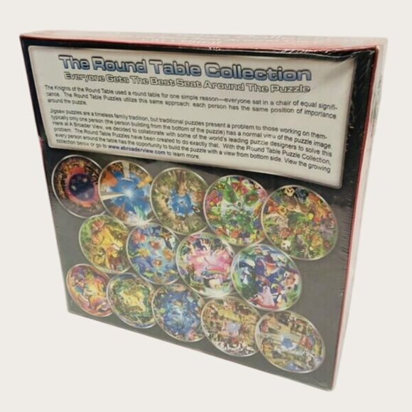 The Round Table Collection 500-Piece Puzzle City Central Made In USA New Sealed - Picture 2 of 6